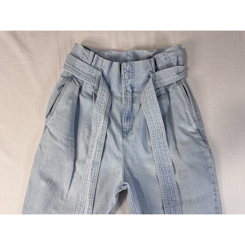 A New Day - Blue Denim Jeans With Belt - Size 10 (Altered) See Measurements - Picture 2 of 10